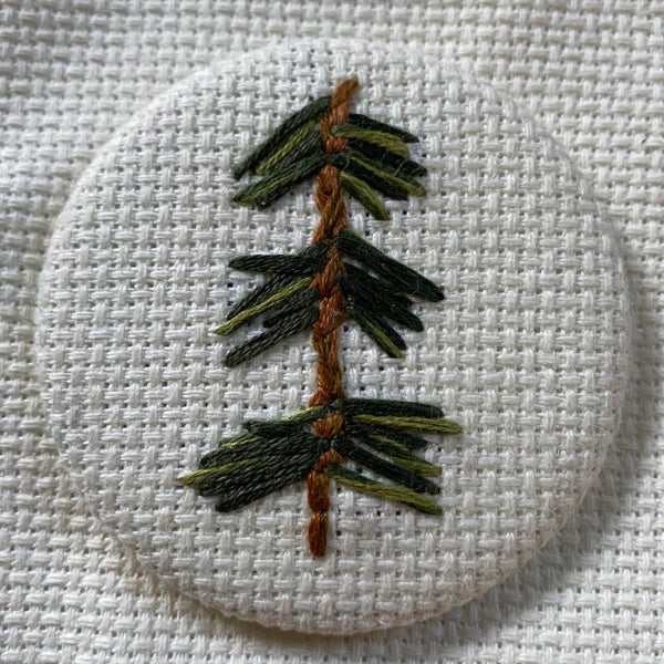 Magnet Fibre Art - Tree